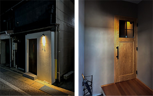 keiji酒遊【Bar】の入口